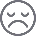 Smiley Sad SVG Icon